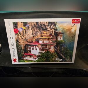 Jigsaw puzzles 2000 pieces - "Tiger's Nest monastery" by Trefl (2000 pieces)